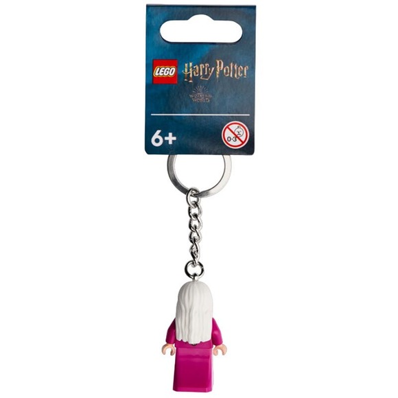 LEGO Dumbledore Key Chain - Harry Potter Minifigure Charm for Bag & Backpack - Picture 4 of 5